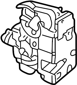 Door Lock Actuator Motor 3B4-839-015-AM - View 4