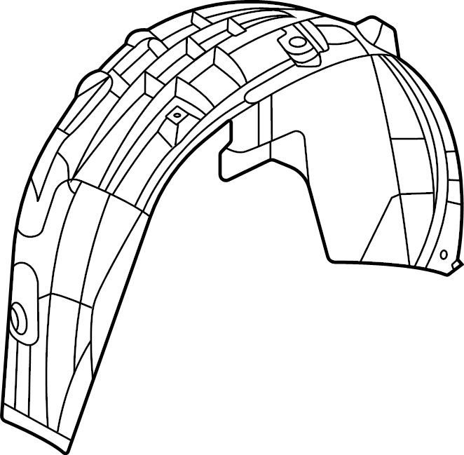 Wheelhouse Liner 3CM-810-972-A - View 2
