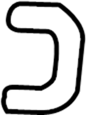 Engine Coolant Hose 04L-121-058-AA