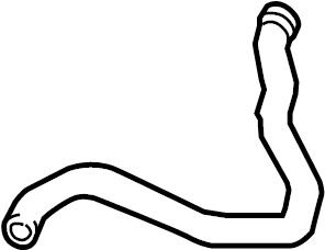 Lower Hose 3C0-122-051-AT - View 4