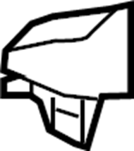 Corner Trim 17A-837-974-82V - View 2