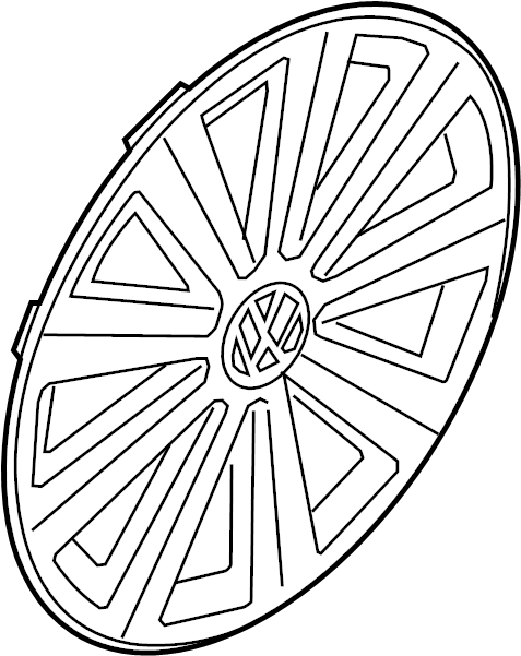 Wheel Cover 5G0-601-147-B-YTI - View 3