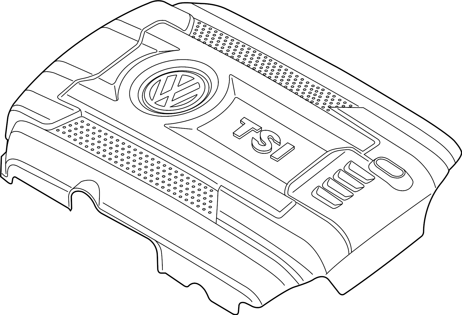 Engine Cover 06K-103-925-CM