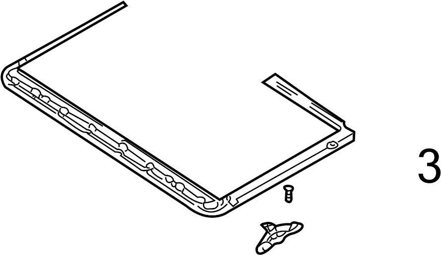 Sunshade Guide 4B0-877-165 - View 3