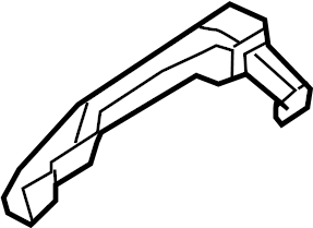 Handle, Outside 2GJ-837-205-A-GRU