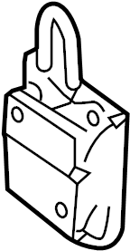 Lower Hinge 3C8-831-412-C - View 3