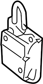 Lower Hinge 3C8-831-412-C - View 2