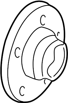 Hub 4A0-407-615-G - View 3