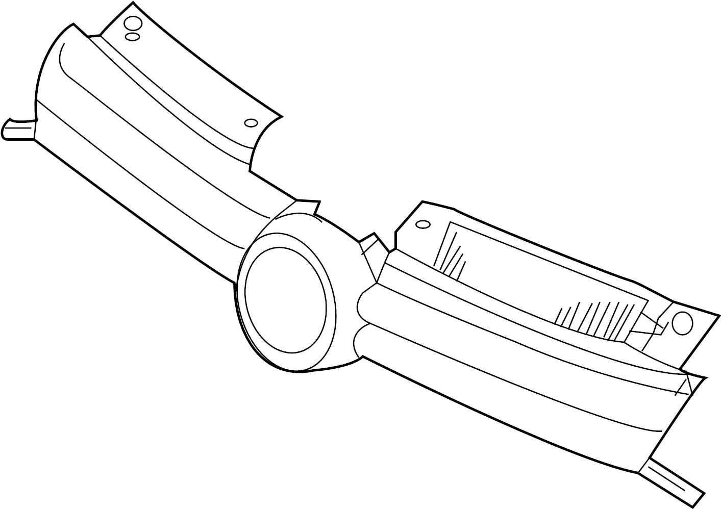 Grille Assembly 5K0-853-651-AK-ATK - View 2