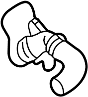 Upper Hose 1J0-122-101-AP - View 8