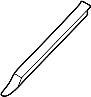 Reveal Molding 3B0-854-328-C-B41 - View 6