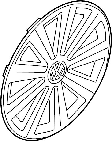 Wheel Cover 5G0-601-147-YTI - View 3