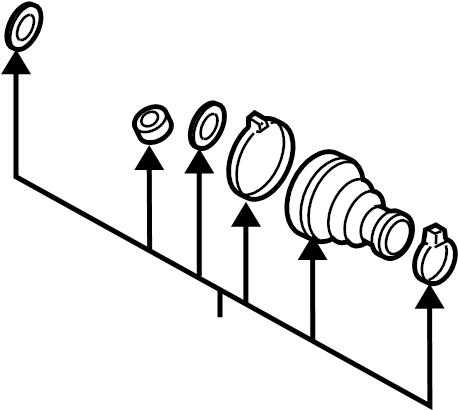 Cv Joint Boot Kit 4E0-498-201 - View 3