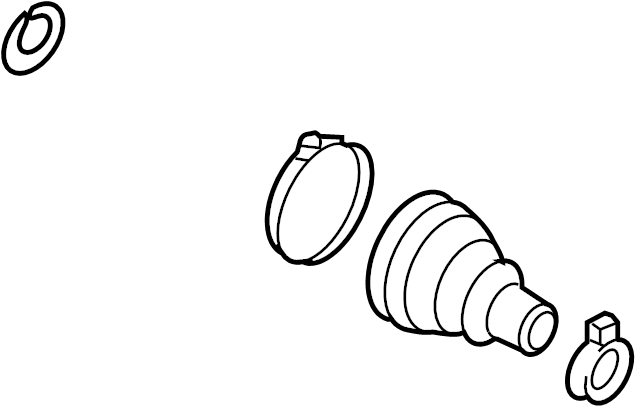 Cv Joint Boot Kit 4E0-498-201 - View 2