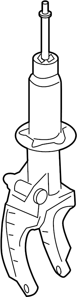 Suspension Shock Absorber 7P6-413-031-AK