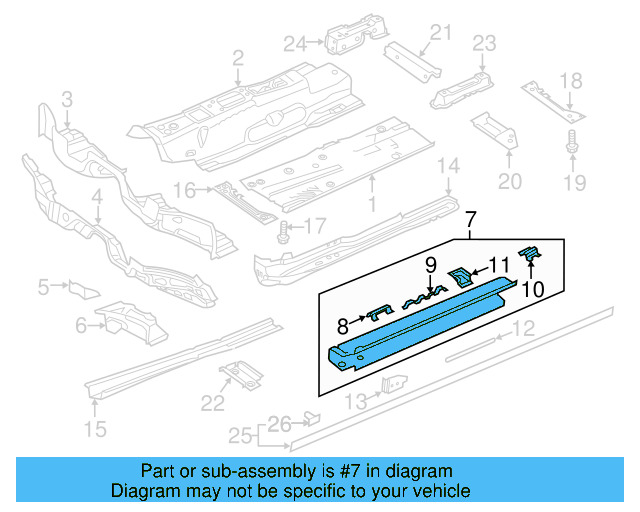 Sill Plate 3QF-802-428 - View 7
