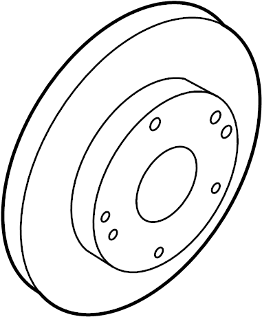 Disc Brake Rotor 1EA-615-301-A