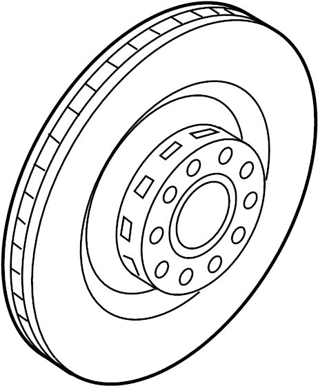 Brake Rotor 4E0-615-601-K - View 2