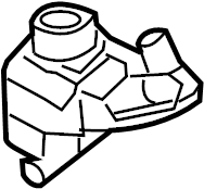 Engine Oil Cooler Bracket 06A-115-405-BS - View 4