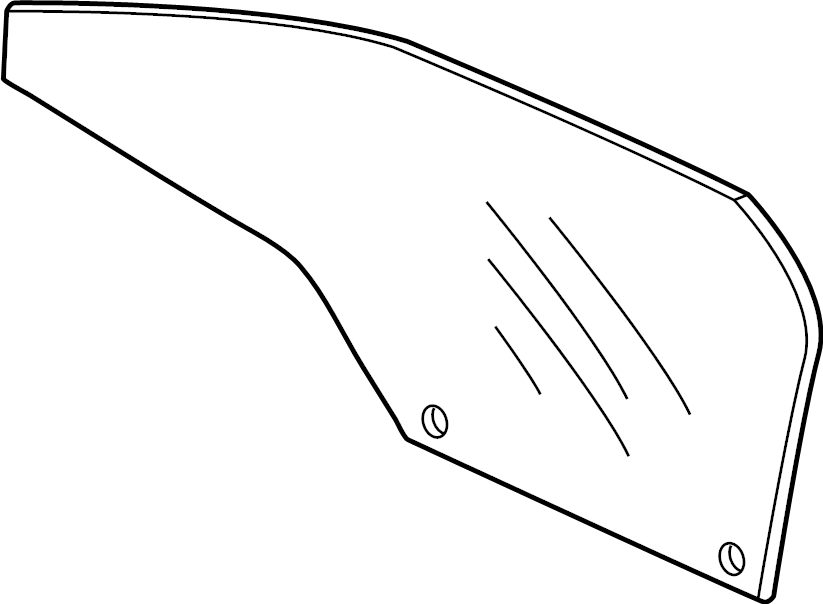 Door Glass 561-845-201 - View 2