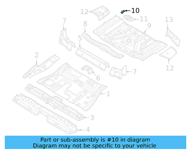 Sill Reinforcement 3QF-802-197 - View 4