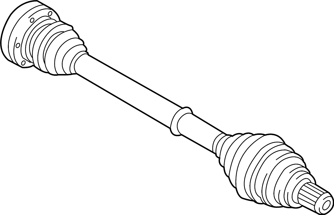 Axle Assembly 5C0-407-271-AA