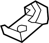 Bracket 1K0-611-846-B - View 45