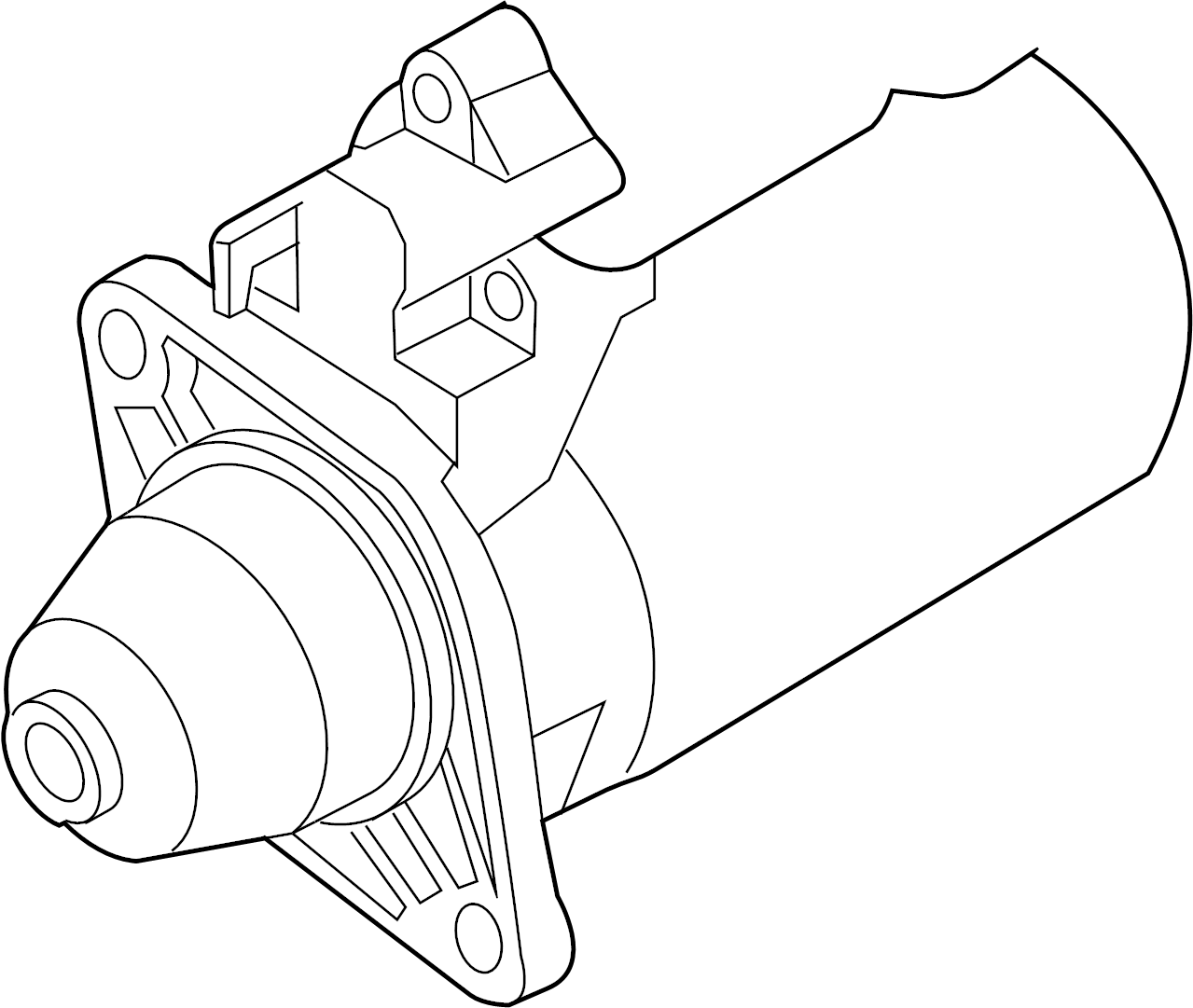 Starter 012-911-023-HX - View 2