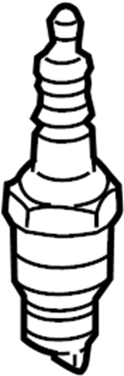 Spark Plug 101-905-606-A - View 3