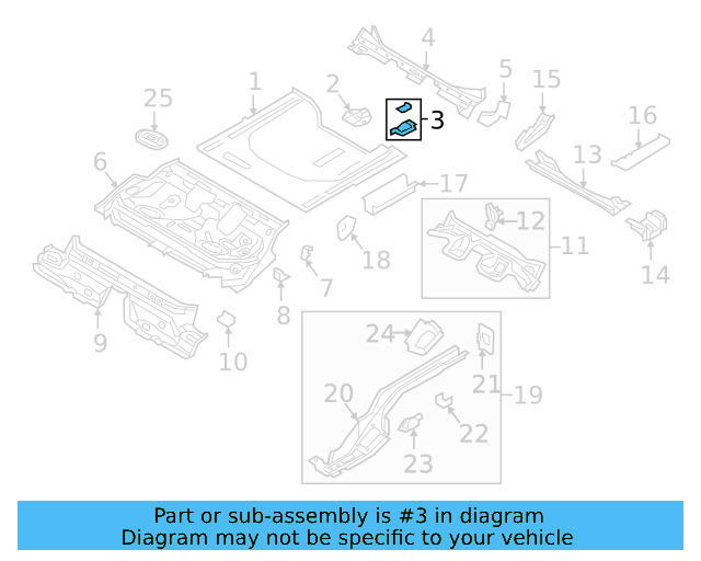Spare Bracket Bracket 5Q0-803-272 - View 3