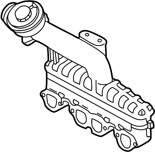 Engine Intake Manifold 038-129-713-J