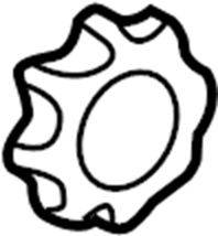 Adjust Knob 5C5-881-671-82V - View 6