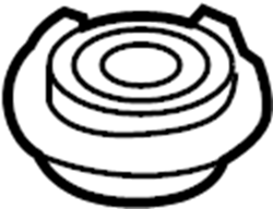 Differential Assembly Upper Bushing 3C0-599-438-D - View 12