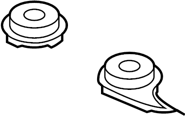 Differential Assembly Upper Bushing 3C0-599-438-D - View 2