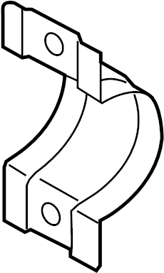 Stabilizer Bar Bracket 1K0-511-439-E - View 3