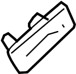 Upper Center Pillar Trim Trim Plate 5G0-853-437-Y20 - View 15