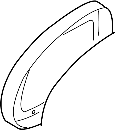 Glass Trim 5N0-857-602-A-9B9 - View 2