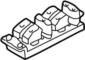 Window Switch 1J3-959-857-B - View 3