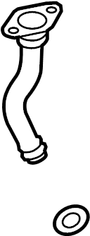 Turbocharger Oil Line 03G-145-736-F - View 3