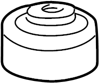 Lower Control Arm Rear Bushing 1J0-407-181 - View 8