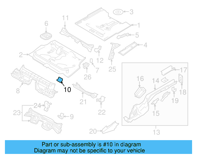 Front Bracket 5Q0-804-866 - View 24