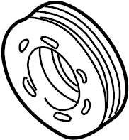 Engine Crankshaft Pulley 06A-105-243-E - View 4