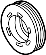 Engine Crankshaft Pulley 06A-105-243-E - View 6