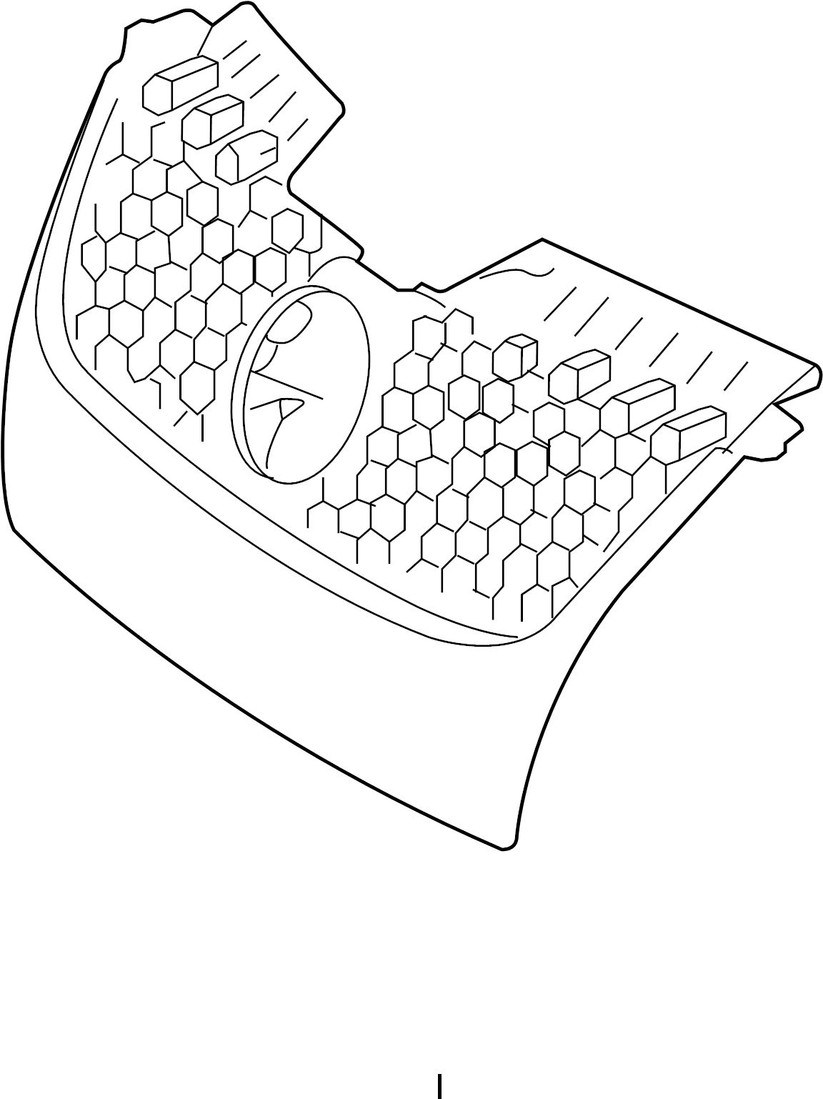 Grille 1K0-853-651-H-VW8