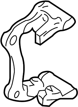 Disc Brake Caliper Bracket 6Q0-615-426-D - View 8