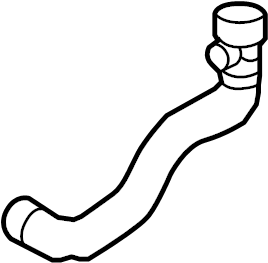 Outlet Hose 3C0-122-051-BD - View 2