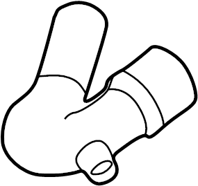 Engine Air Intake Hose 06A-133-240 - View 3