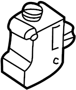 Trunk Lock Actuator Motor 7L6-959-781 - View 3