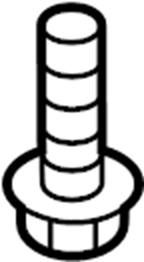 Trunk Trim Panel Clip 701-867-299-E-9B9 - View 26