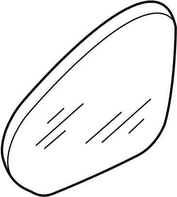 Mirror Glass 5K0-857-521-A - View 9